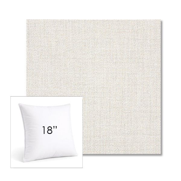 Picture of Bliss Linen | 18" Square Sunbrella® Outdoor Pillow