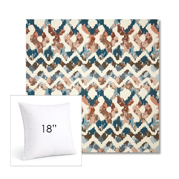 Picture of Inga Boho | 18" Square Sunbrella® Outdoor Pillow