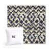 Picture of Inga Midnight | 18" Square Sunbrella® Outdoor Pillow