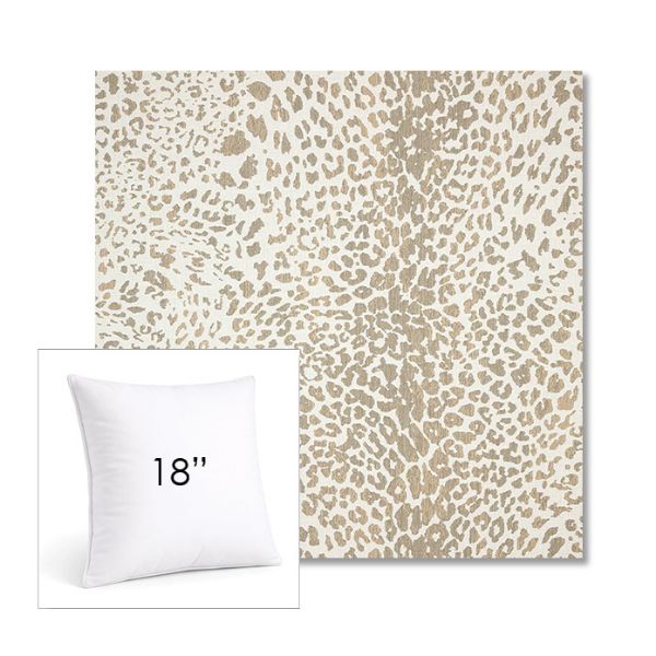 Picture of Instinct Dune | 18" Square Sunbrella® Outdoor Pillow