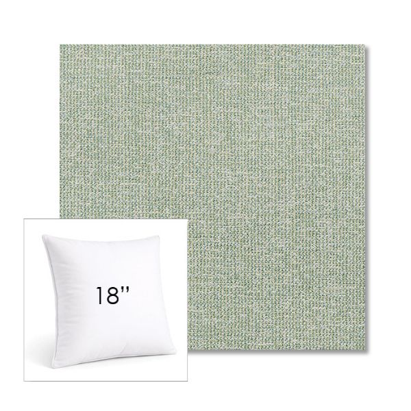 Picture of Kismet Moss | 18" Square Sunbrella® Outdoor Pillow