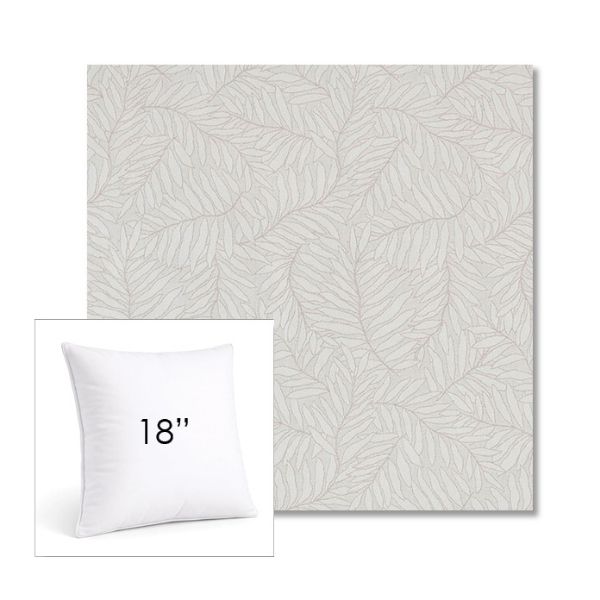 Picture of Lively Parchment | 18" Square Sunbrella® Outdoor Pillow
