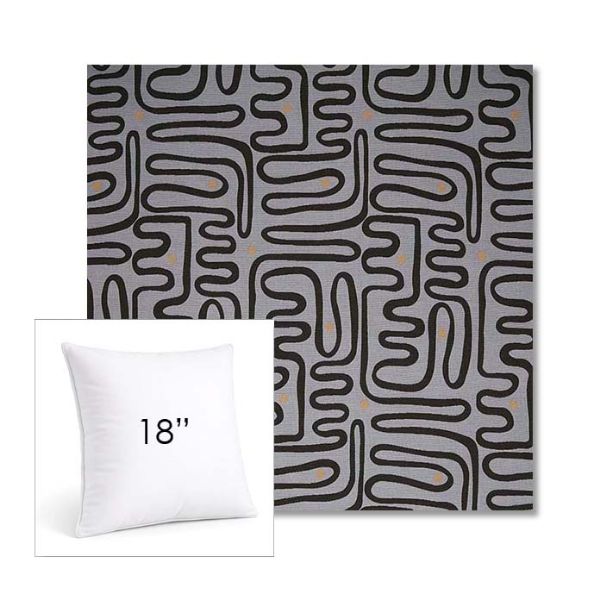 Picture of Nema Moonlight | 18" Square Sunbrella® Outdoor Pillow