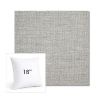 Picture of Piazza Pebble | 18" Square Sunbrella® Outdoor Pillow
