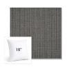 Picture of Proven Charcoal | 18" Square Sunbrella® Outdoor Pillow