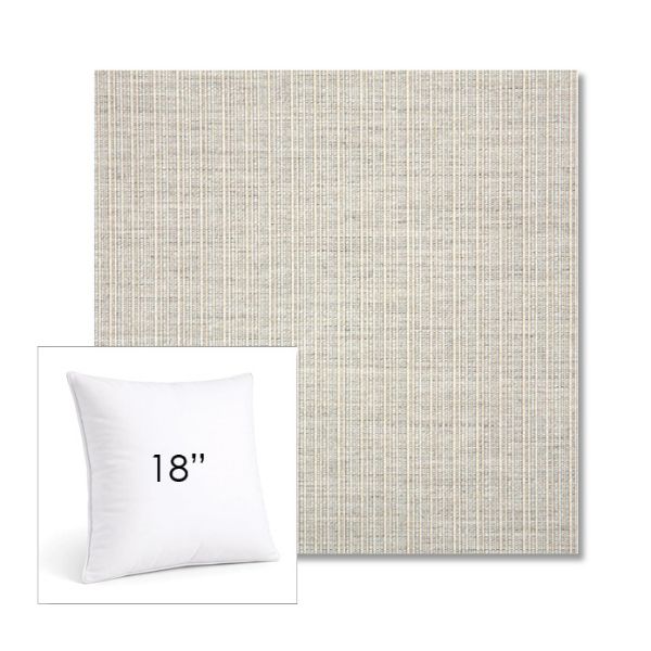 Picture of Proven Dove | 18" Square Sunbrella® Outdoor Pillow