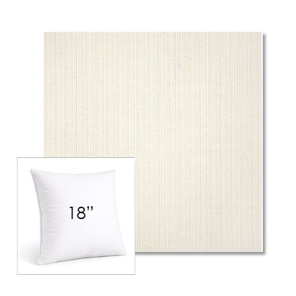 Picture of Proven Ivory | 18" Square Sunbrella® Outdoor Pillow