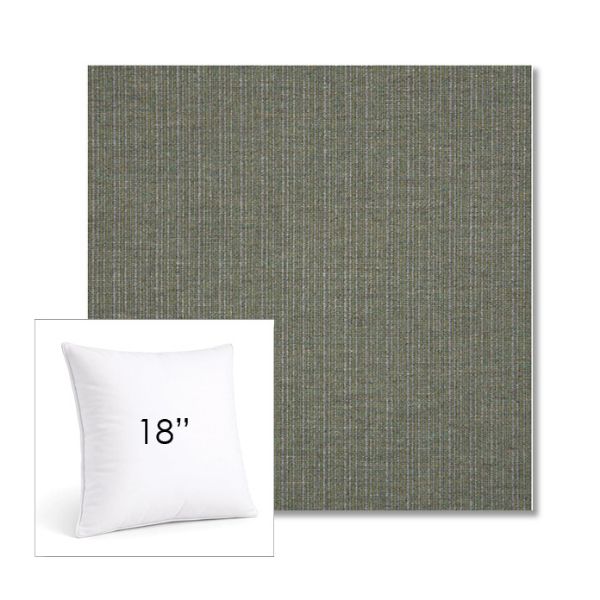 Picture of Proven Olive | 18" Square Sunbrella® Outdoor Pillow