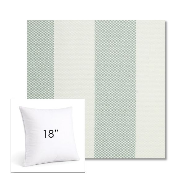 Picture of Rothko Seahorse | 18" Square Sunbrella® Outdoor Pillow