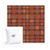 Picture of Rubix Spicy Melon | 18" Square Sunbrella® Outdoor Pillow