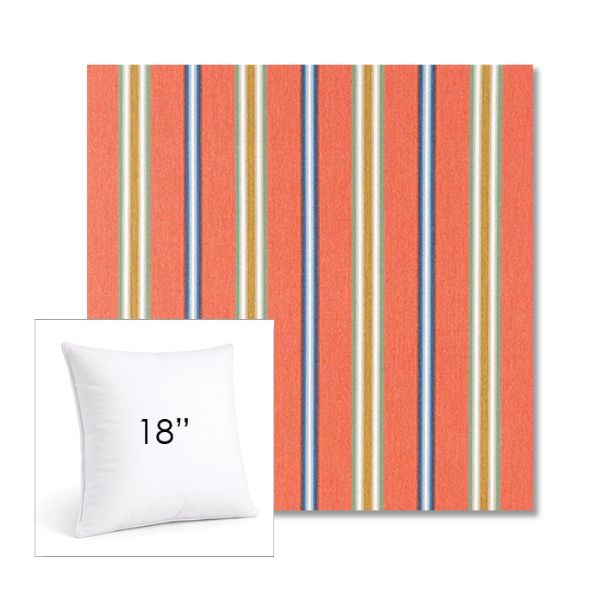 Picture of Saltillo Sedona | 18" Square Sunbrella® Outdoor Pillow