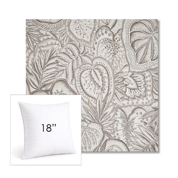 Picture of Sensibility Linen | 18" Square Sunbrella® Outdoor Pillow