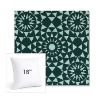Picture of Sundial Seaweed | 18" Square Sunbrella® Outdoor Pillow