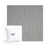 Picture of Switch Silver | 18" Square Sunbrella® Outdoor Pillow