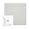 Picture of Underline Dove | 18" Square Sunbrella® Outdoor Pillow