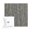 Picture of Vista Slate | 18" Square Sunbrella® Outdoor Pillow