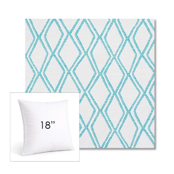 Picture of Voyage Breeze | 18" Square Sunbrella® Outdoor Pillow