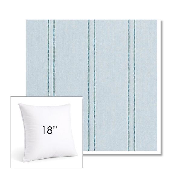 Picture of Wayward Sky | 18" Square Sunbrella® Outdoor Pillow