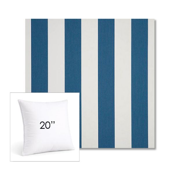 Picture of Cabana Regatta | 20" Square Sunbrella® Outdoor Pillow