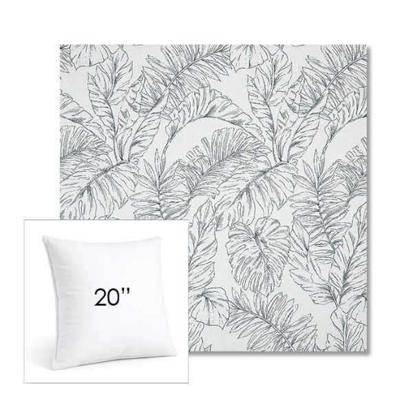 Picture of Calm Laurel | 20" Square Sunbrella® Outdoor Pillow