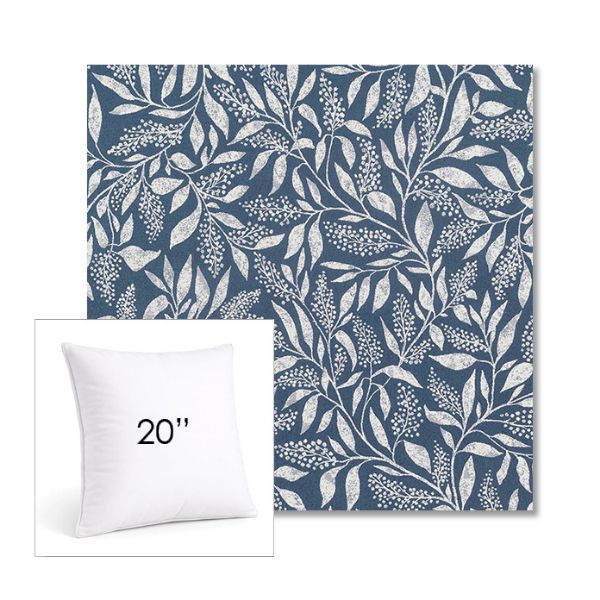 Picture of Exquisite Indigo | 20" Square Sunbrella® Outdoor Pillow