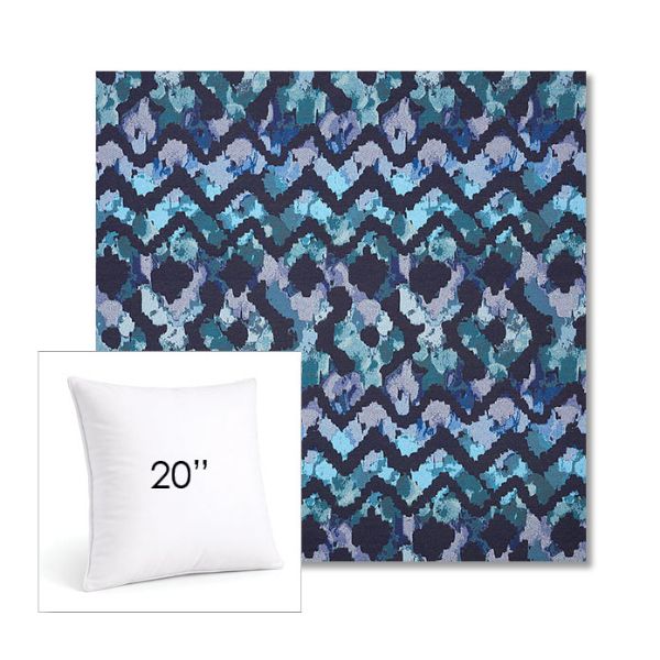 Picture of Inga Waterscape | 20" Square Sunbrella® Outdoor Pillow