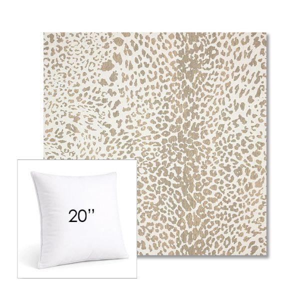 Picture of Instinct Dune | 20" Square Sunbrella® Outdoor Pillow