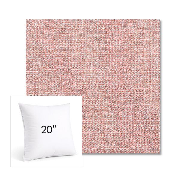 Picture of Kismet Coral | 20" Square Sunbrella® Outdoor Pillow