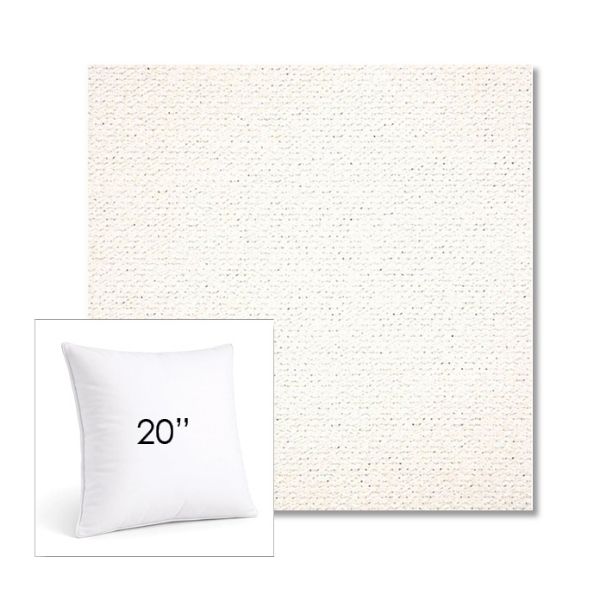 Picture of Litchfield Snow | 20" Square Sunbrella® Outdoor Pillow