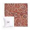 Picture of Martha Floral Rose Vine | 20" Square Sunbrella® Outdoor Pillow