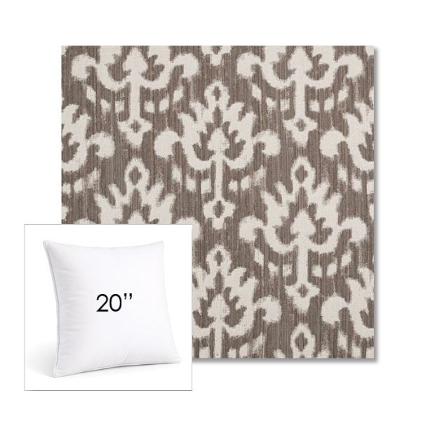 Picture of Patra Mushroom | 20" Square Sunbrella® Outdoor Pillow