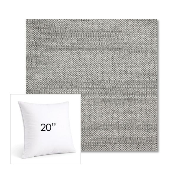 Picture of Piazza Stone | 20" Square Sunbrella® Outdoor Pillow