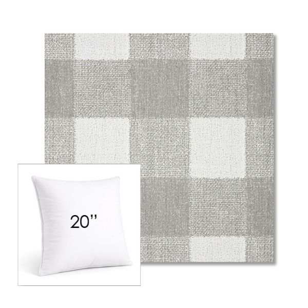 Picture of Preso Pebble | 20" Square Sunbrella® Outdoor Pillow