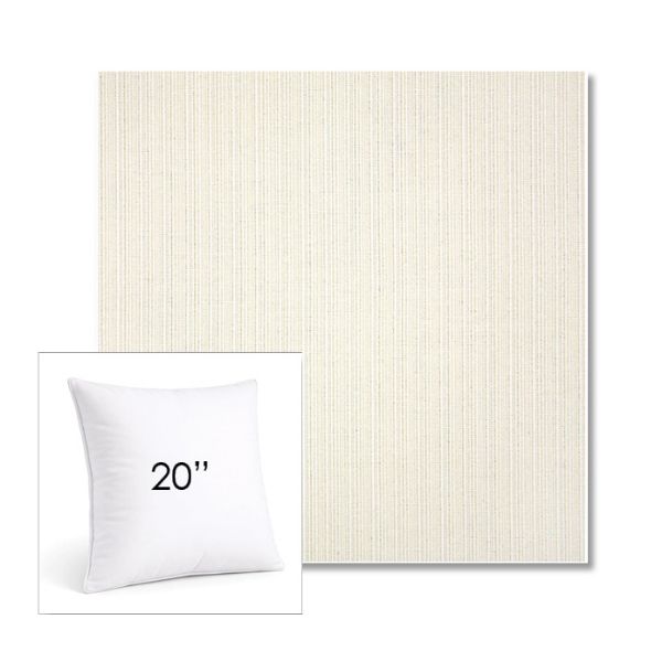 Picture of Proven Ivory | 20" Square Sunbrella® Outdoor Pillow