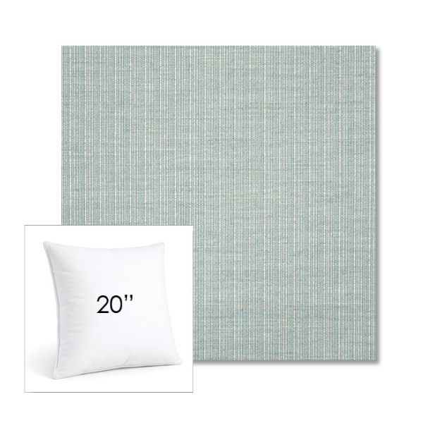 Picture of Proven Seaglass | 20" Square Sunbrella® Outdoor Pillow
