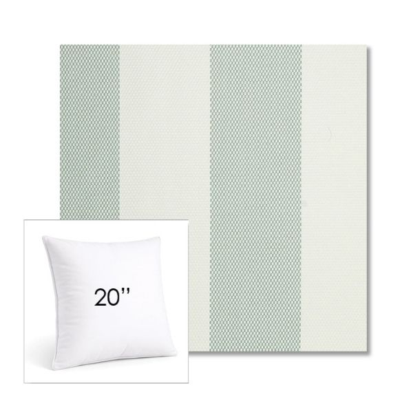 Picture of Rothko Seahorse | 20" Square Sunbrella® Outdoor Pillow