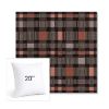 Picture of Rubix Huckleberry | 20" Square Sunbrella® Outdoor Pillow
