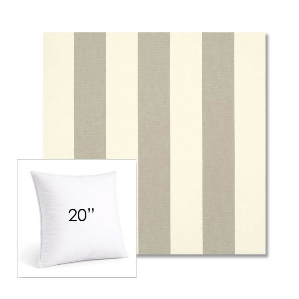 Picture of Solana Seagull | 20" Square Sunbrella® Outdoor Pillow