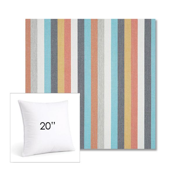 Picture of Surround Sunrise | 20" Square Sunbrella® Outdoor Pillow