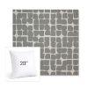 Picture of Toggle Greystone | 20" Square Sunbrella® Outdoor Pillow