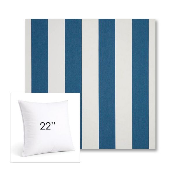 Picture of Cabana Regatta | 22" Square Sunbrella® Outdoor Pillow
