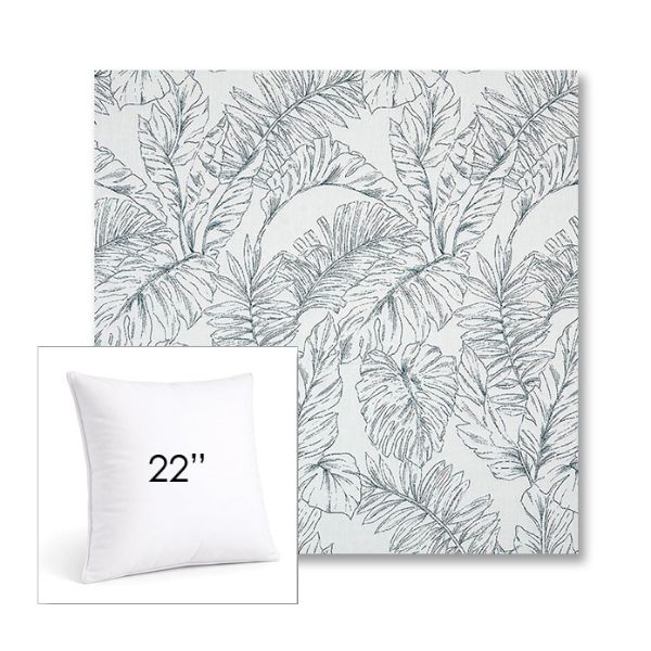 Picture of Calm Laurel | 22" Square Sunbrella® Outdoor Pillow