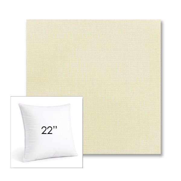 Picture of Canvas Birds Eye | 22" Square Sunbrella® Outdoor Pillow