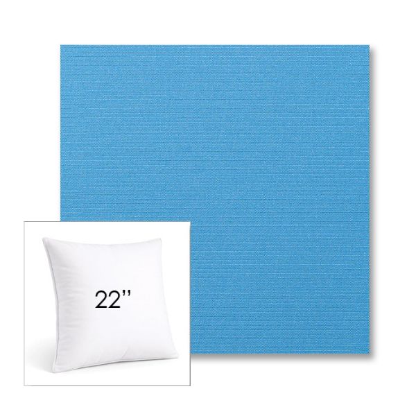 Picture of Canvas Capri | 22" Square Sunbrella® Outdoor Pillow