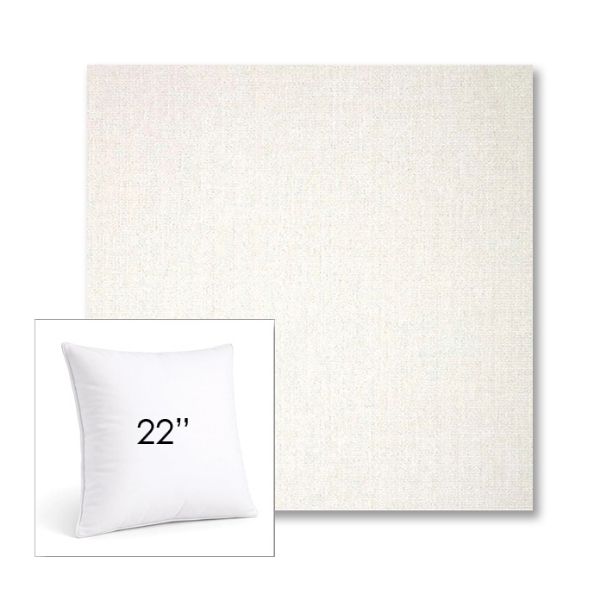 Picture of Crush Snow | 22" Square Sunbrella® Outdoor Pillow