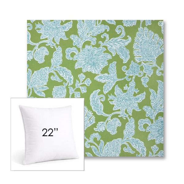 Picture of Floral Song Spring | 22" Square Sunbrella® Outdoor Pillow
