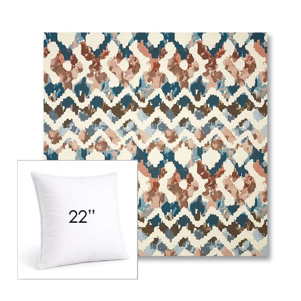 Picture of Inga Boho | 22" Square Sunbrella® Outdoor Pillow