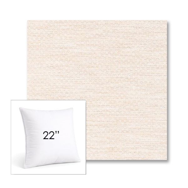 Picture of Litchfield Eggshell | 22" Square Sunbrella® Outdoor Pillow