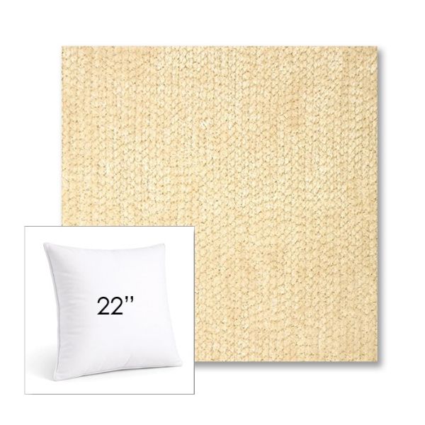 Picture of Margo Parchment | 22" Square Sunbrella® Outdoor Pillow