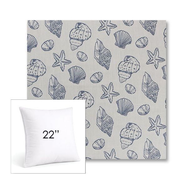 Picture of Nantucket Atlantis | 22" Square Sunbrella® Outdoor Pillow